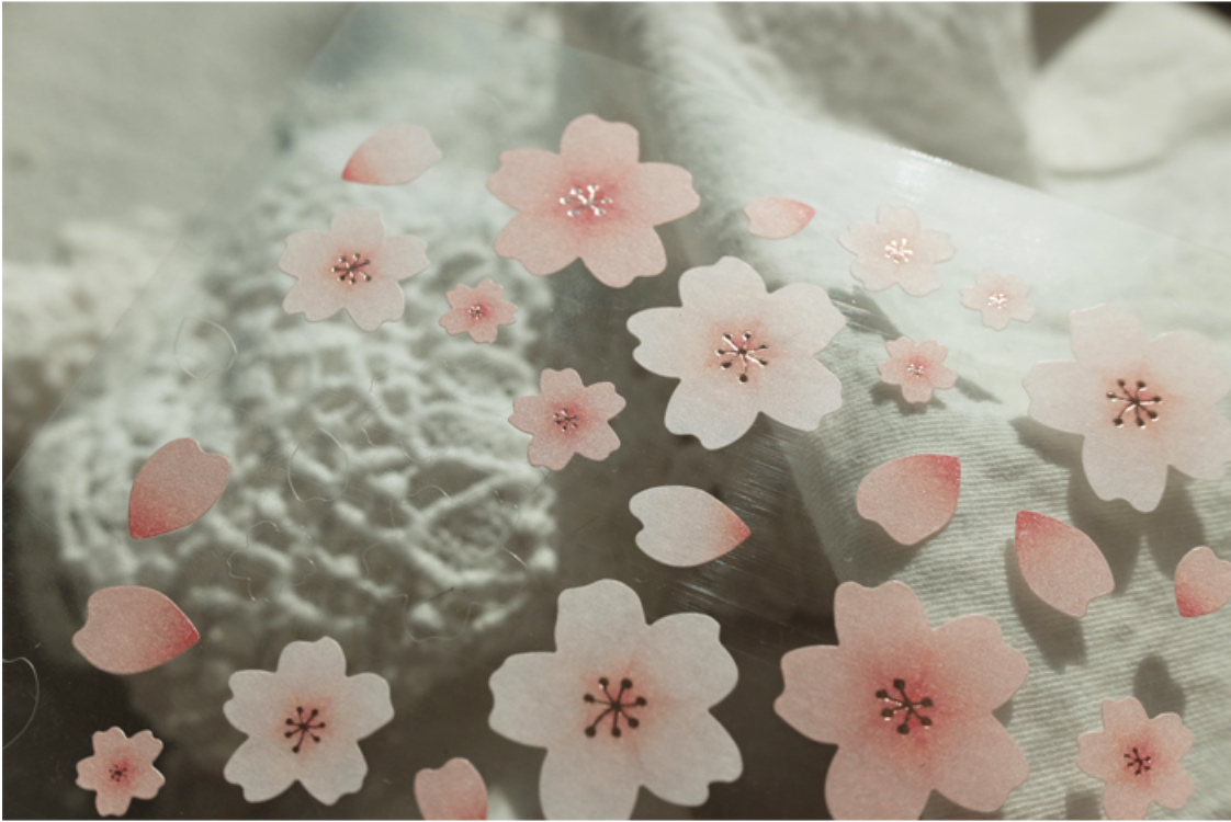 Suatelier - Stickers - Blossom Day - Smidapaper Ikigai Shop
