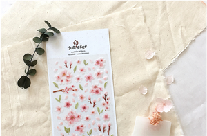 Suatelier - Stickers - Water Blossom - Smidapaper Ikigai Shop