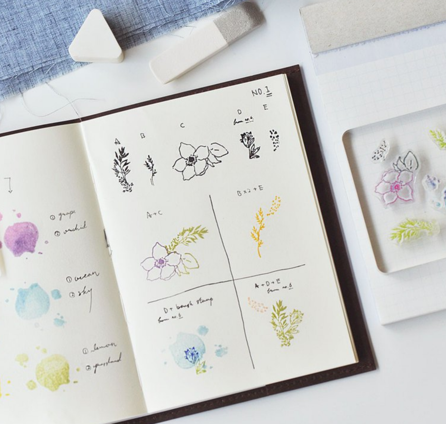 MU Lifestyle Splice Stamp | No. 1 - Smidapaper Ikigai Shop