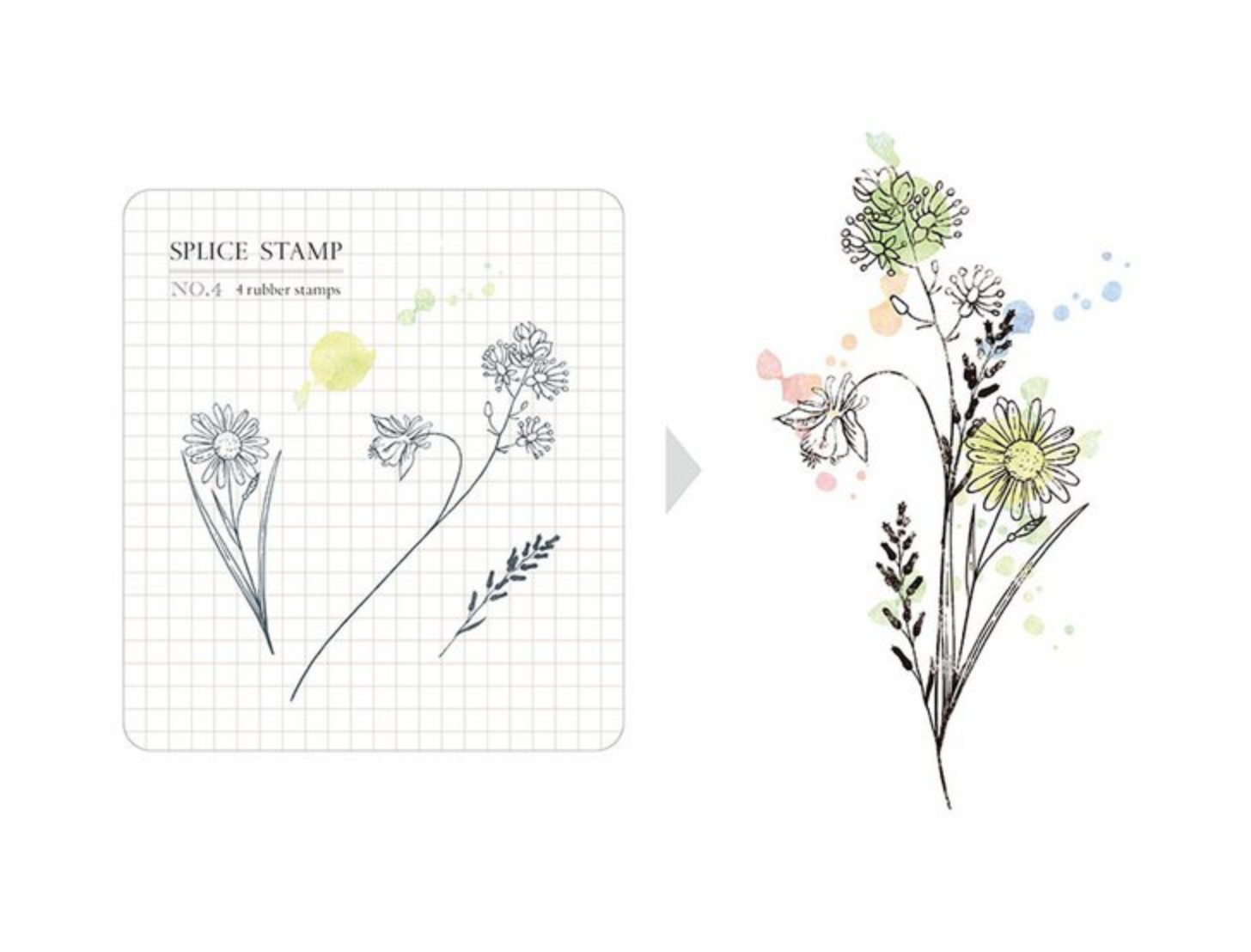 MU Lifestyle Splice Stamp | No. 4 - Smidapaper Ikigai Shop
