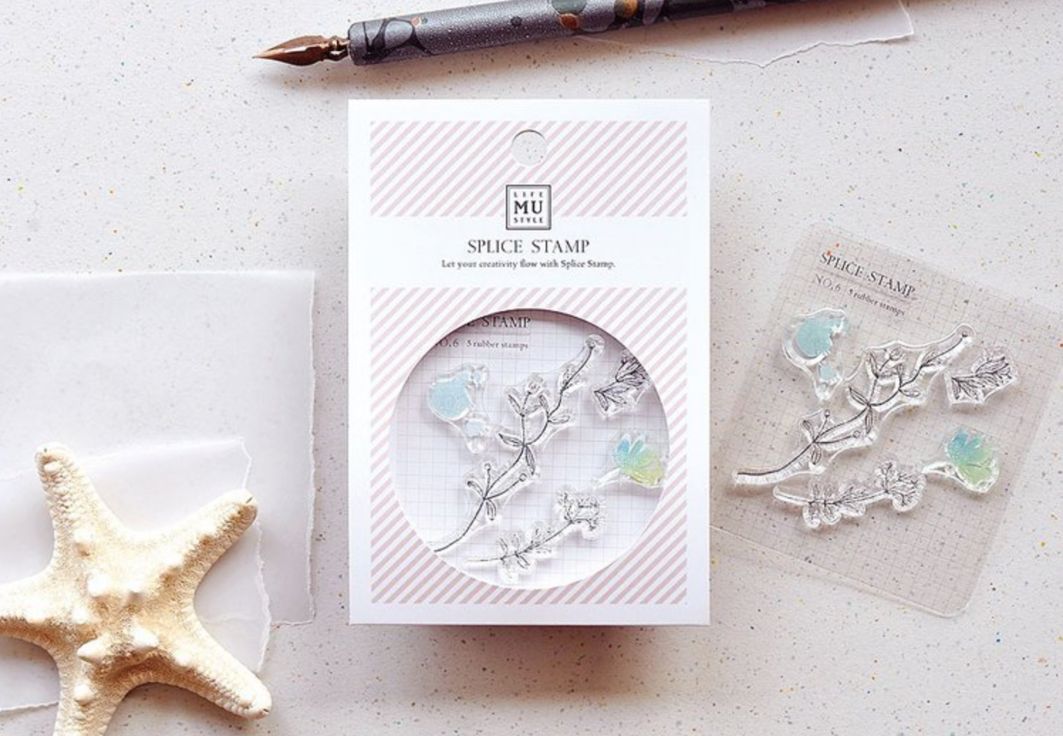 MU Lifestyle Splice Stamp | No. 6 - Smidapaper Ikigai Shop