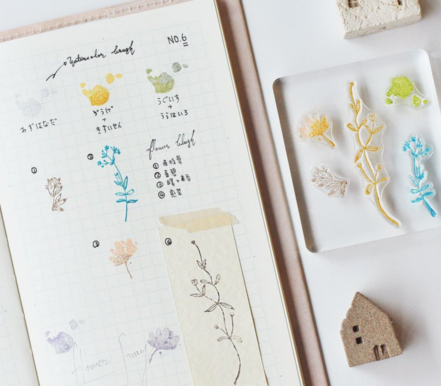 MU Lifestyle Splice Stamp | No. 6 - Smidapaper Ikigai Shop