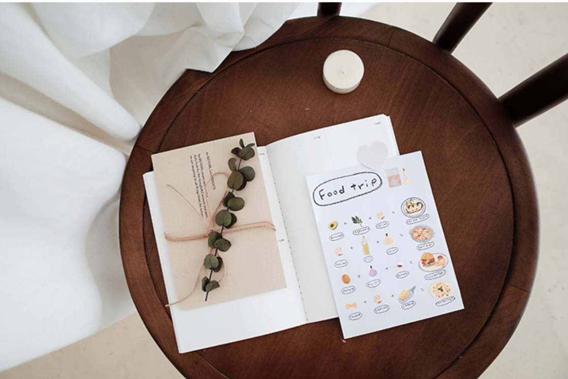 Suatelier Food Trip #1 Stickers - Smidapaper Ikigai Shop