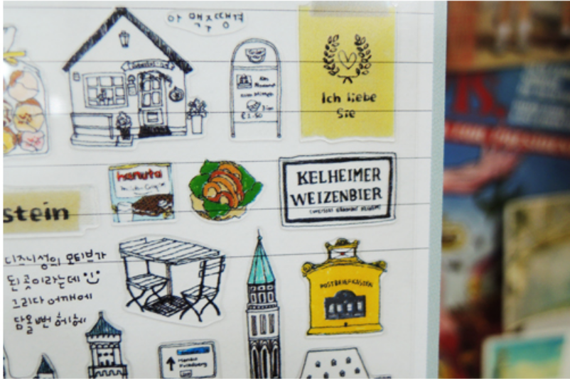 Suatelier - Stickers - Frankfurt am Main - Smidapaper Ikigai Shop