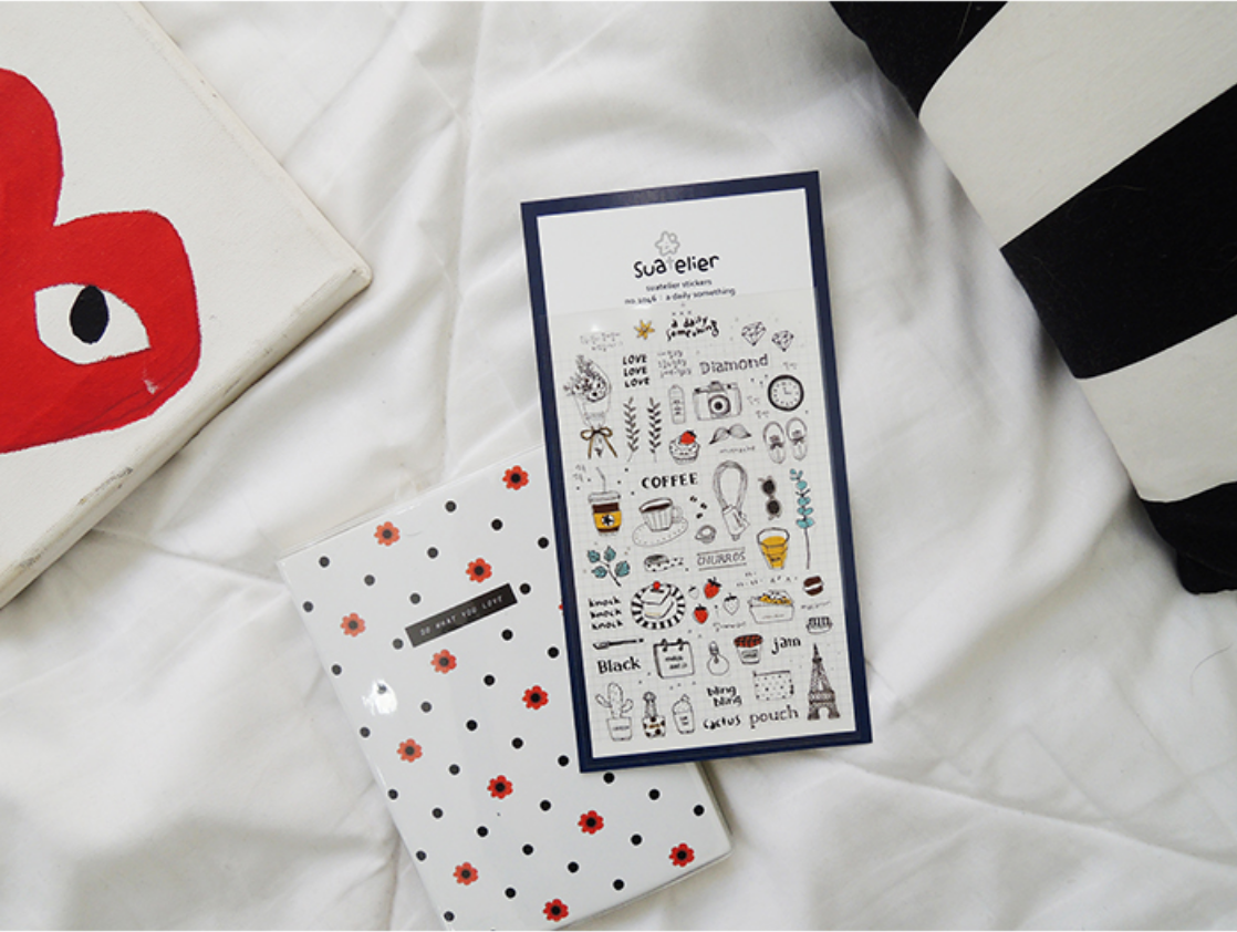 Suatelier - Stickers - A Daily Something - Smidapaper Ikigai Shop