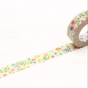 MT Washi Tape - Watercolor Flower MTEX1P109 - Smidapaper Ikigai Shop