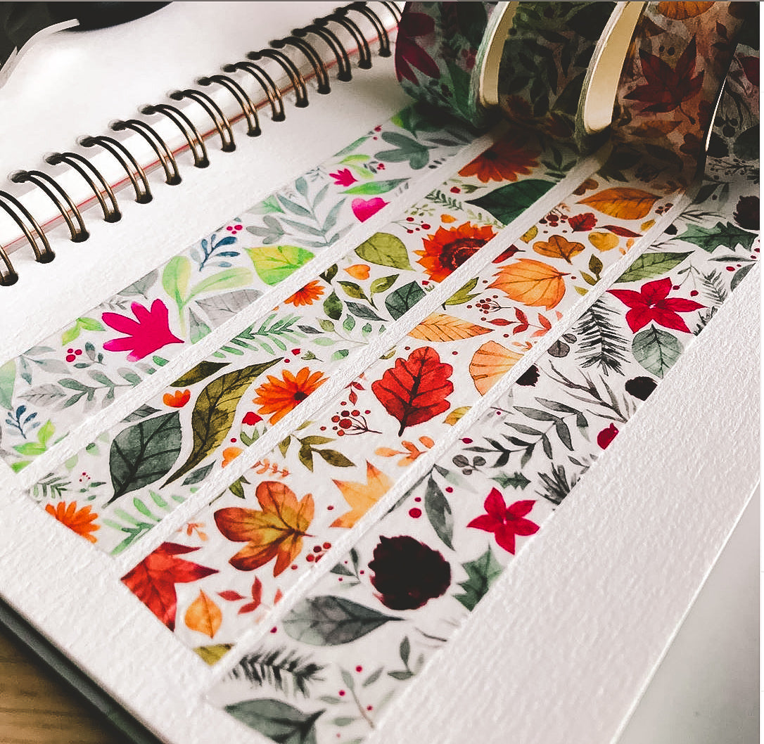 Four Seasons Washi Tape - Smidapaper Ikigai Shop