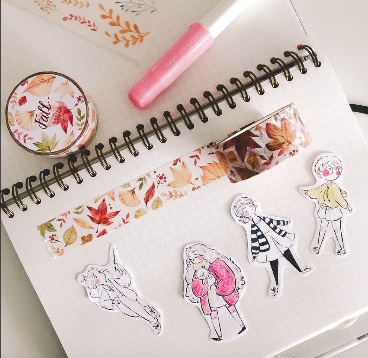 Four Seasons Washi Tape - Smidapaper Ikigai Shop