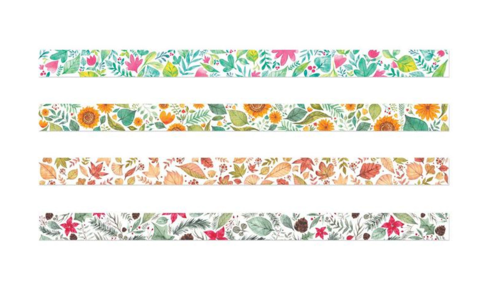 Four Seasons Washi Tape - Smidapaper Ikigai Shop