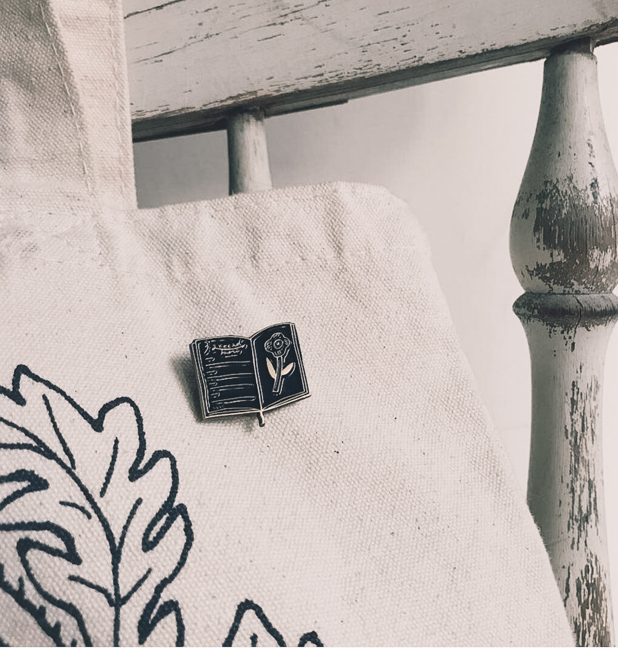 Ebony and Ivory Diary Charm - Smidapaper Ikigai Shop