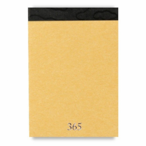 365notebook (A7) - Karashi - Smidapaper Ikigai Shop