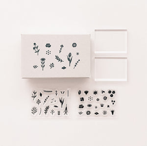 Jizai Clear Stamp: Wildflowers - Smidapaper Ikigai Shop