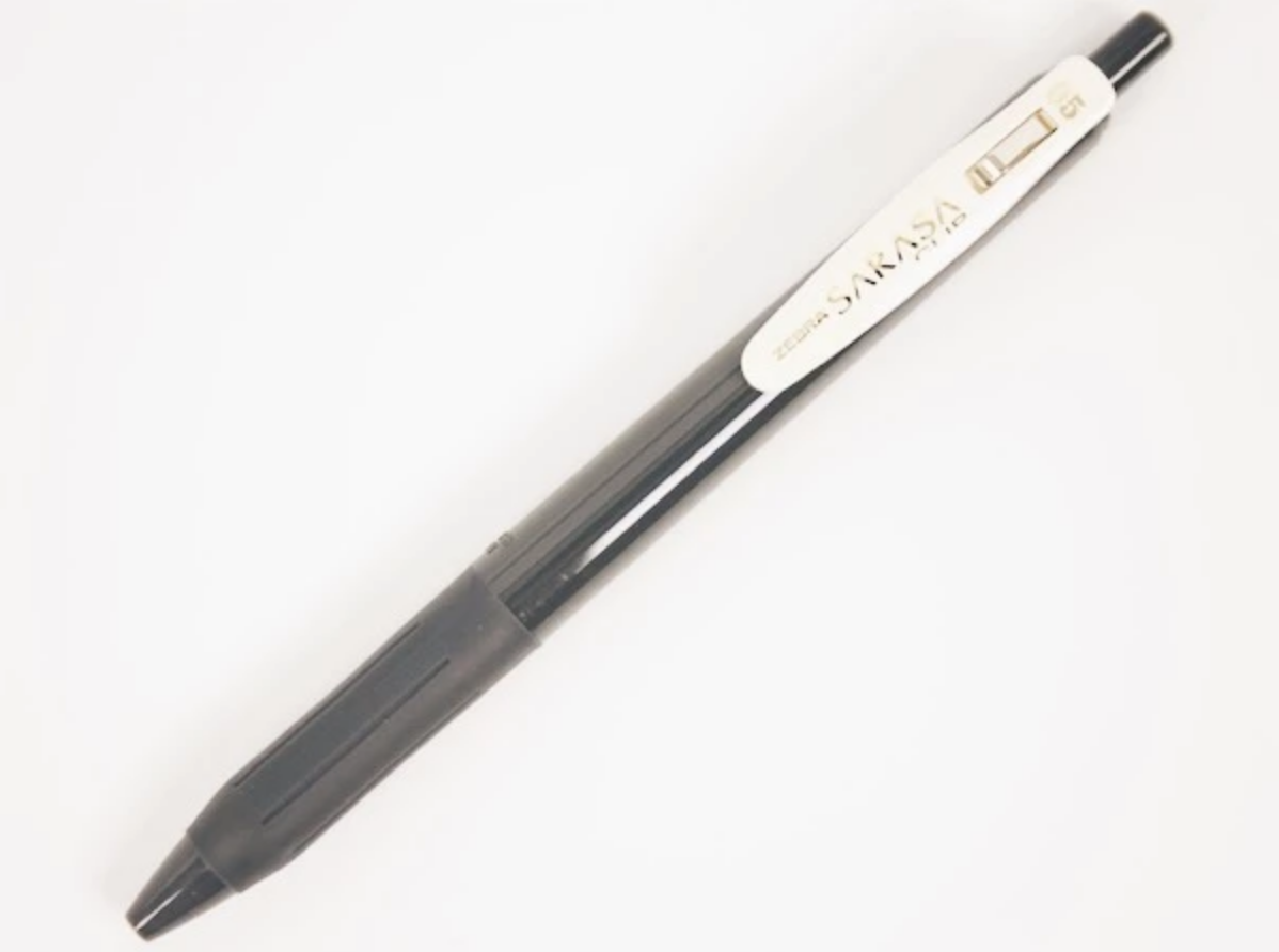 Zebra Sarasa Clip Vintage Dark Gray - Smidapaper Ikigai Shop