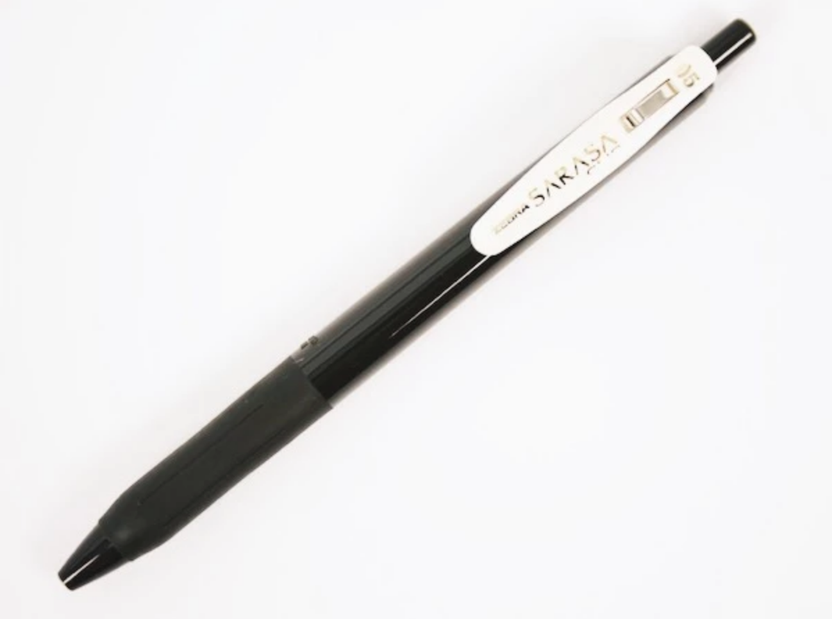 Zebra Sarasa Clip Vintage Sepia Black - Smidapaper Ikigai Shop