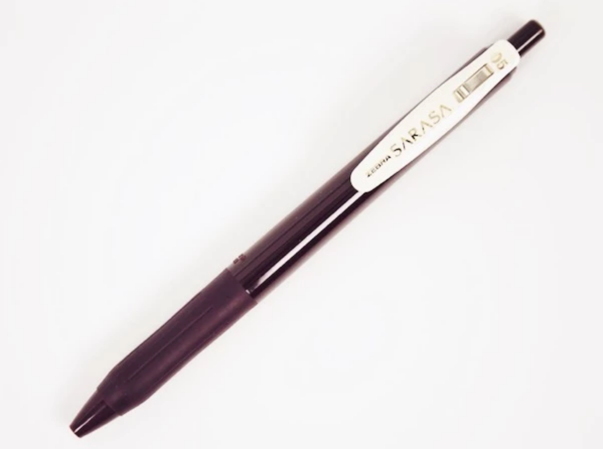 Zebra Sarasa Clip Vintage Bordeaux Purple - Smidapaper Ikigai Shop