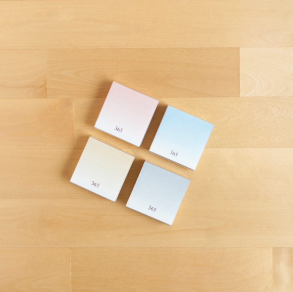365square Gradation Notepad Kiri - Smidapaper Ikigai Shop