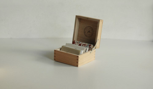 Chestnut Card Box - Smidapaper Ikigai Shop