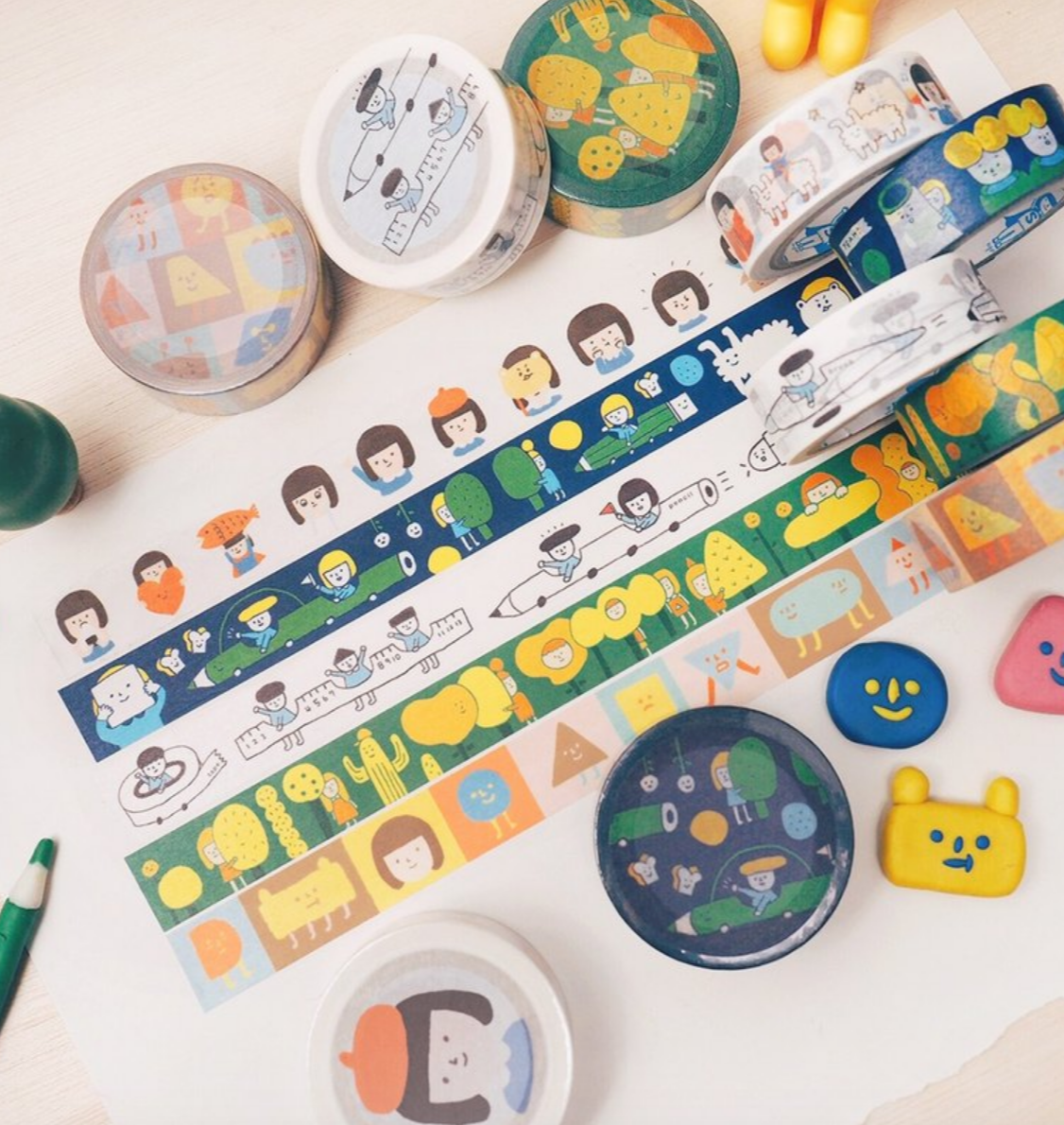 Night Washi Tape - Smidapaper Ikigai Shop