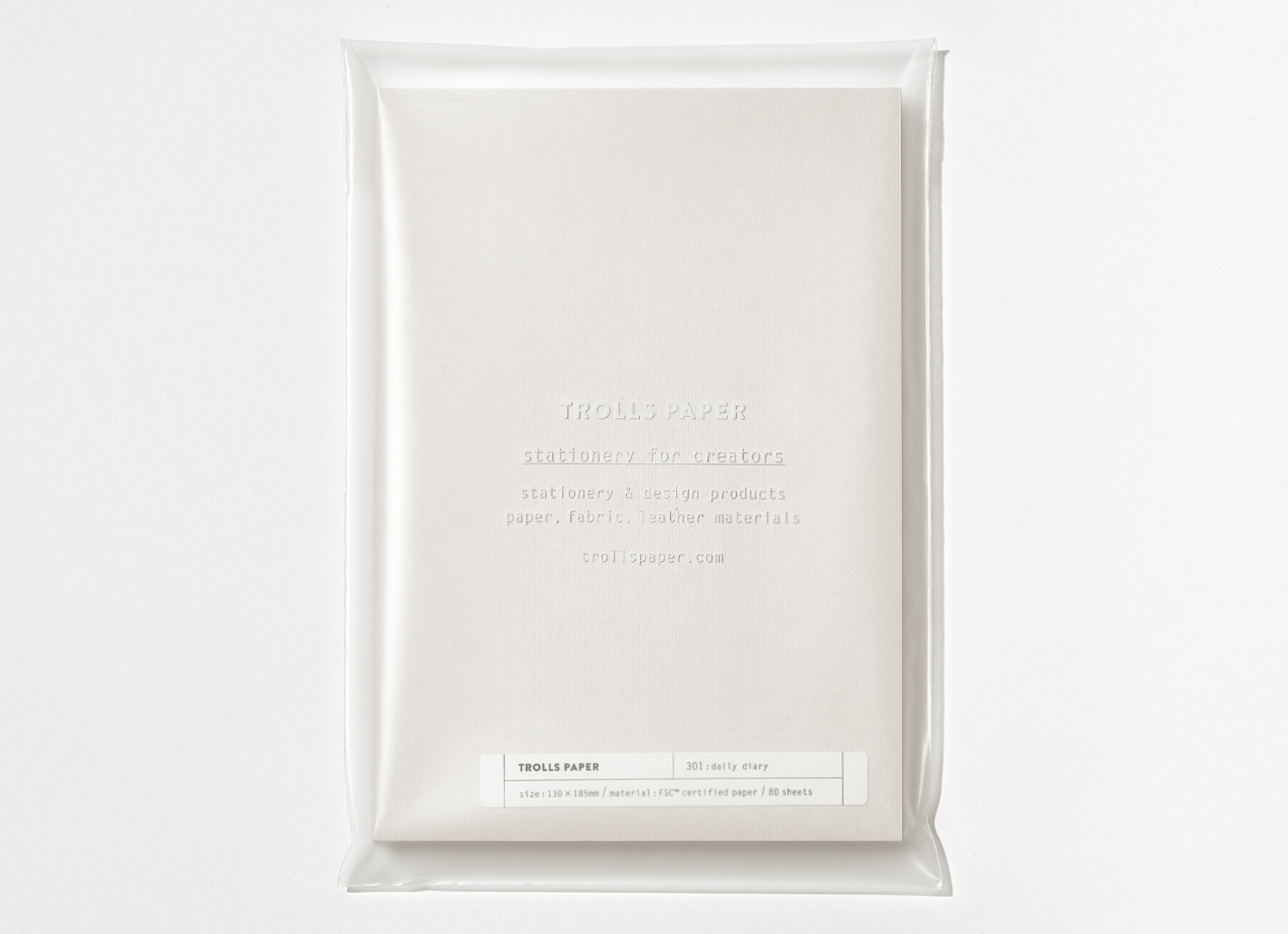 Plain Note 103: Grid Note - Smidapaper Ikigai Shop