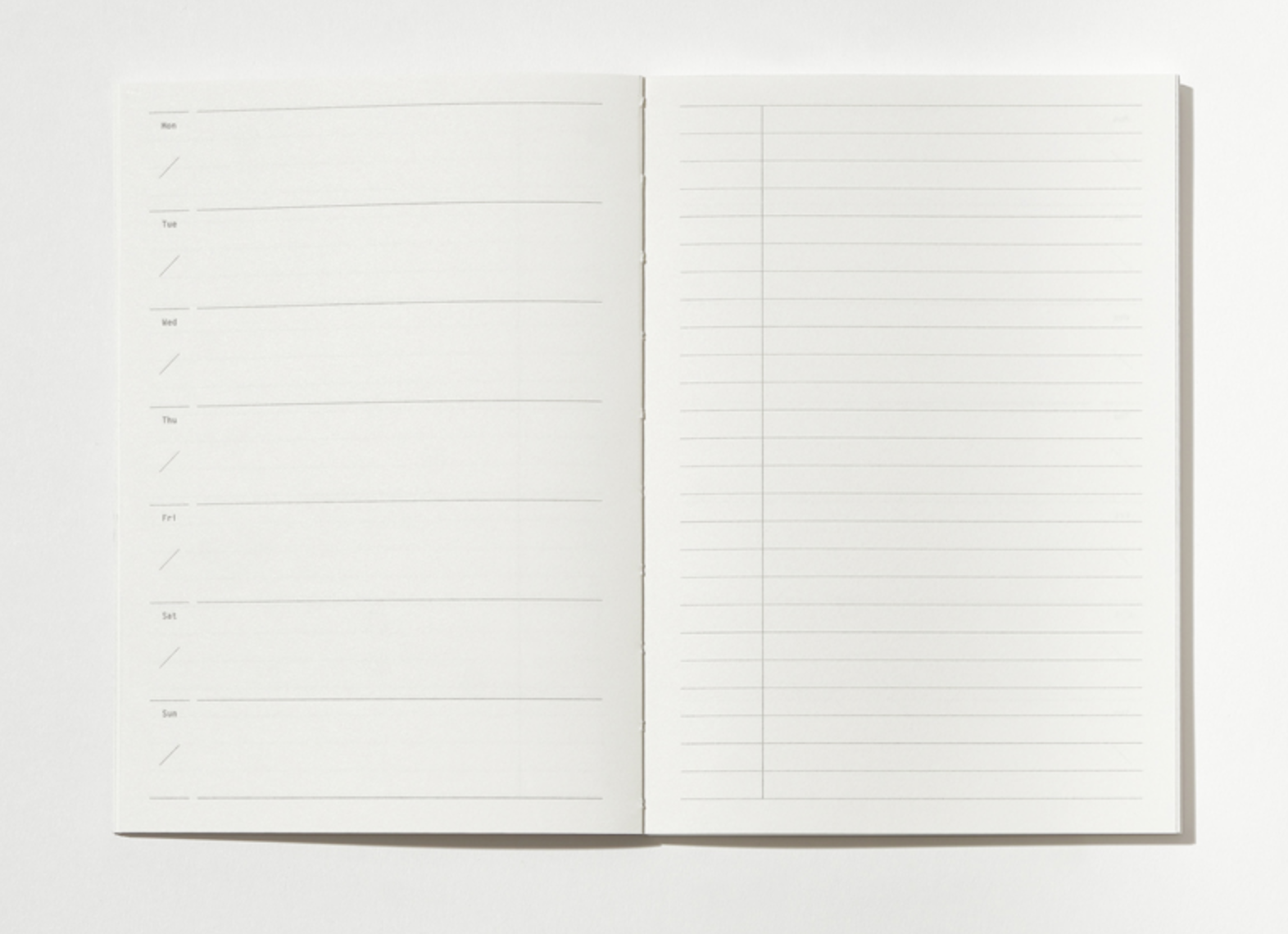 Plain Note 302: Free Planner - Smidapaper Ikigai Shop