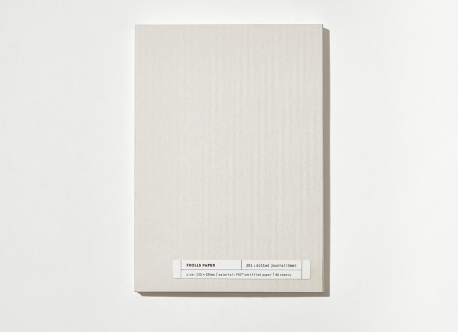 Plain Note 303: Dotted Journal - Smidapaper Ikigai Shop