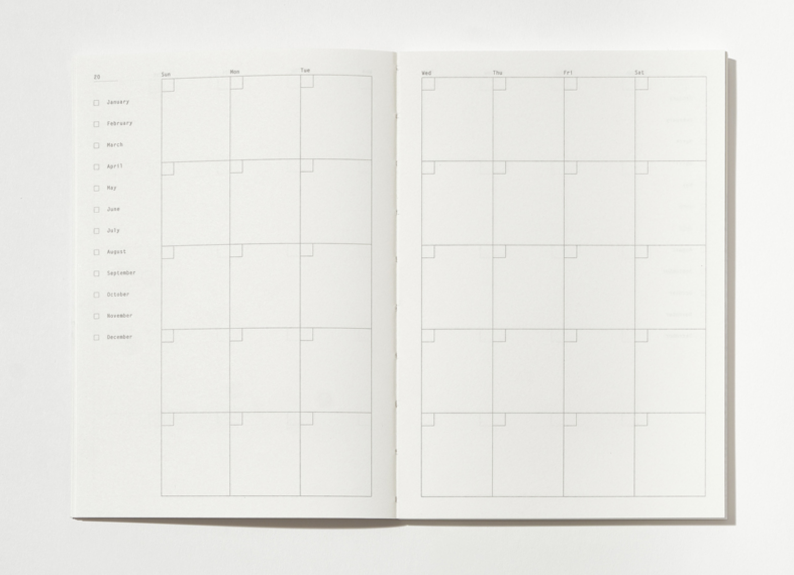 Plain Note 303: Dotted Journal - Smidapaper Ikigai Shop
