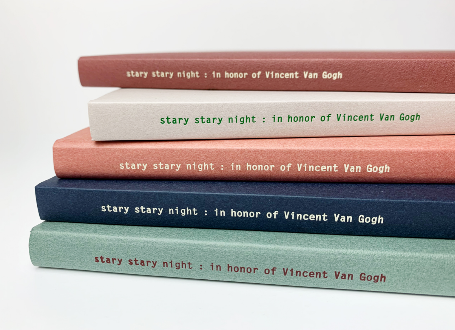 Wrapping Paper Jacket: Turquoise - Smidapaper Ikigai Shop