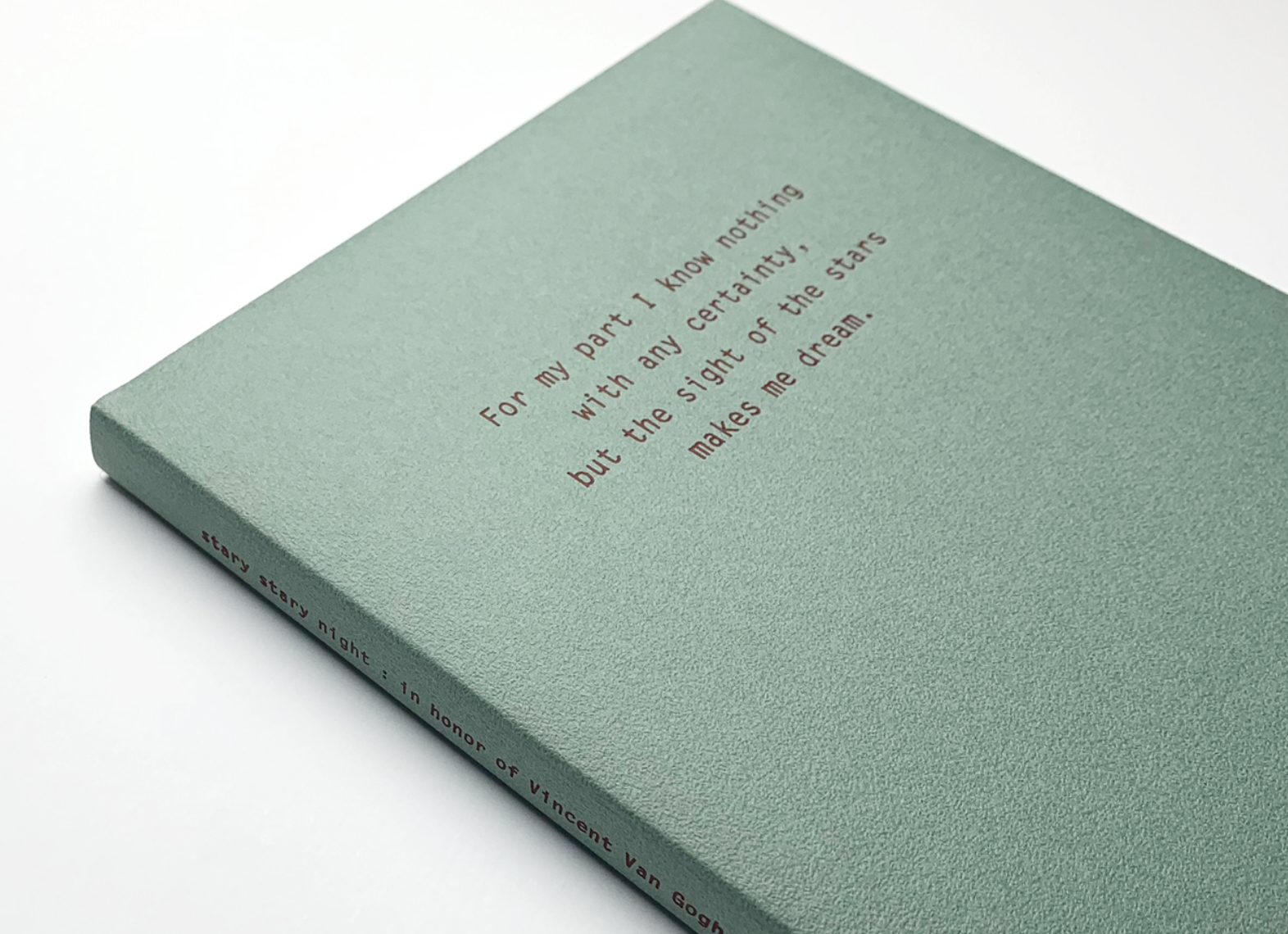 Wrapping Paper Jacket: Turquoise - Smidapaper Ikigai Shop