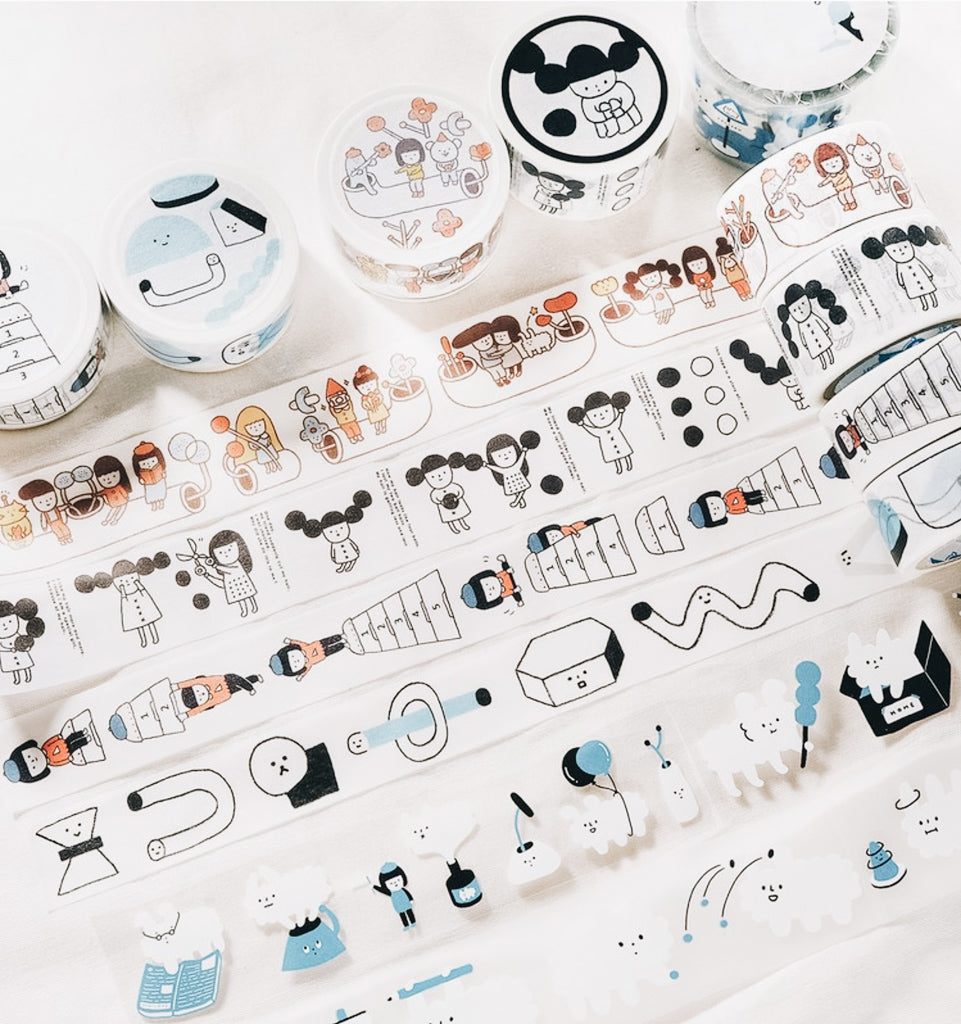 Box Horse Washi Tape - Smidapaper Ikigai Shop