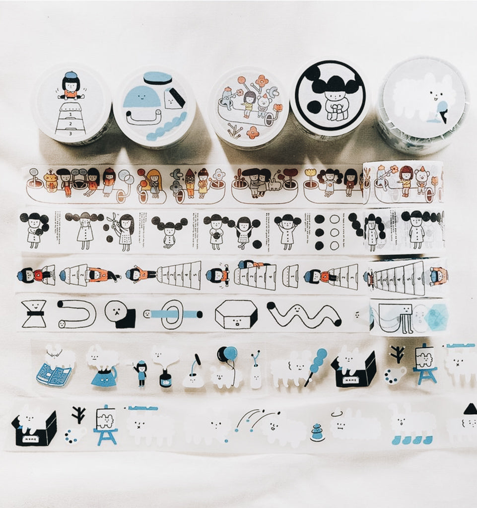 Shape Practice Washi Tape - Smidapaper Ikigai Shop