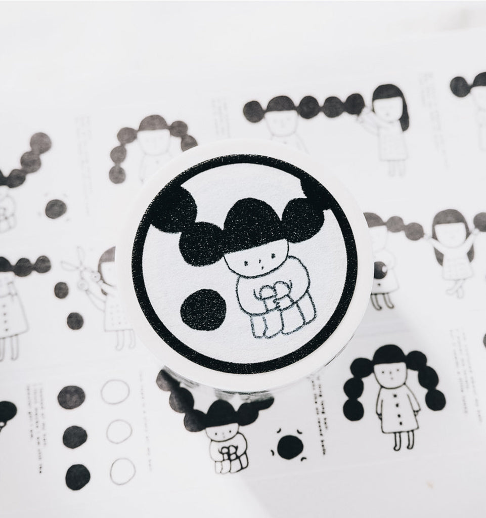 Hair Story Washi Tape - Smidapaper Ikigai Shop