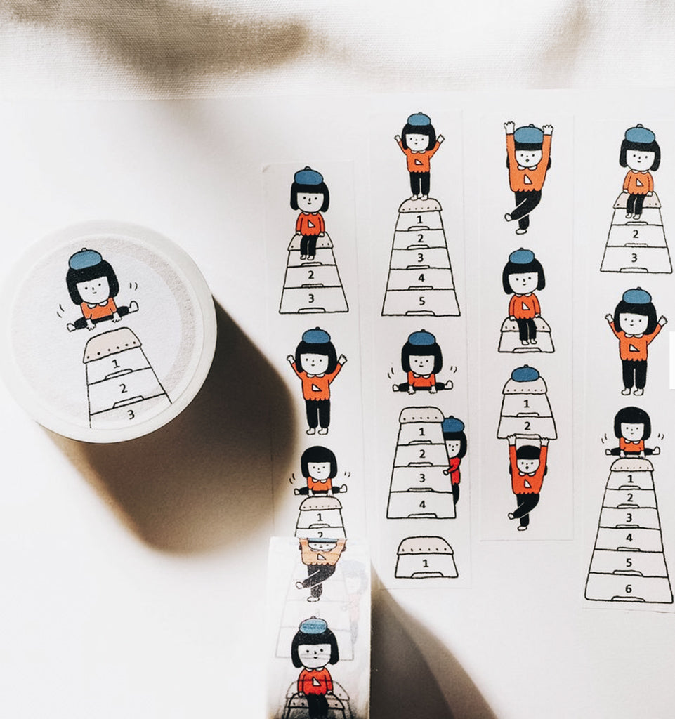 Box Horse Washi Tape - Smidapaper Ikigai Shop