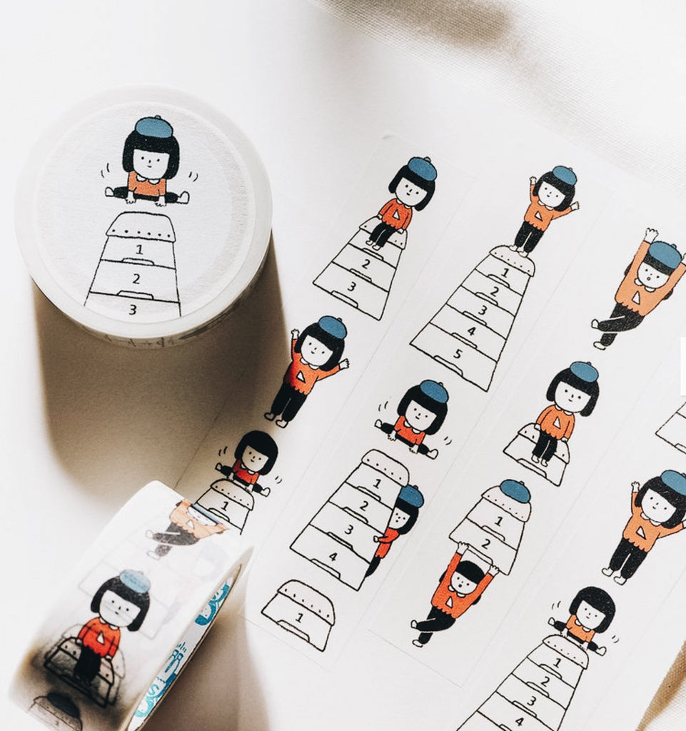 Box Horse Washi Tape - Smidapaper Ikigai Shop