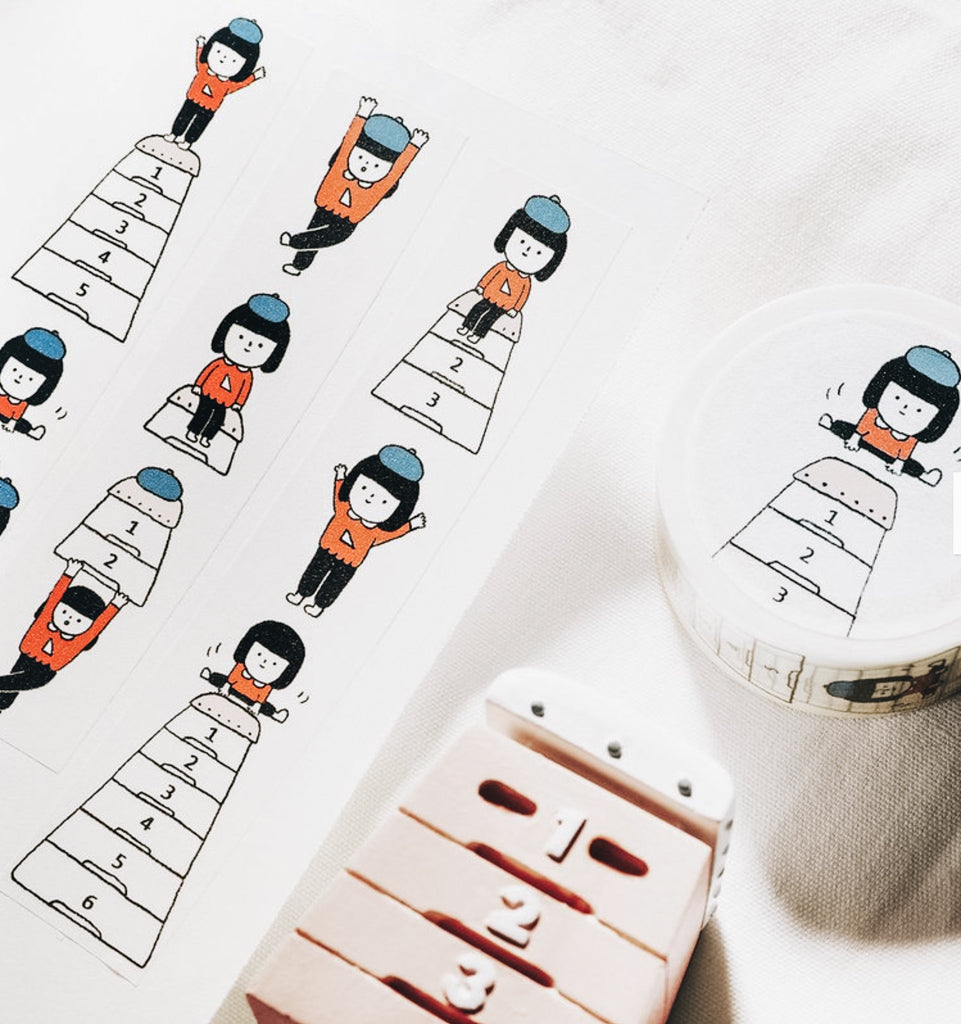 Box Horse Washi Tape - Smidapaper Ikigai Shop