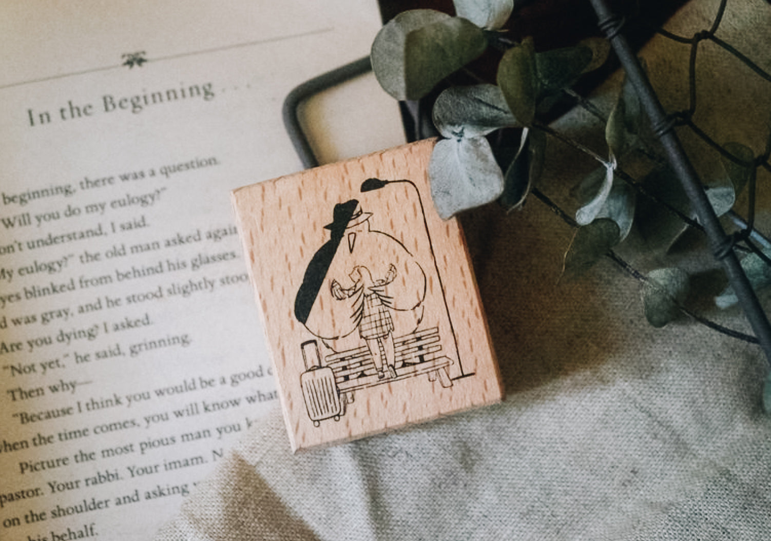 Yamadoro If You Need An Embrace Rubber Stamp - Smidapaper Ikigai Shop