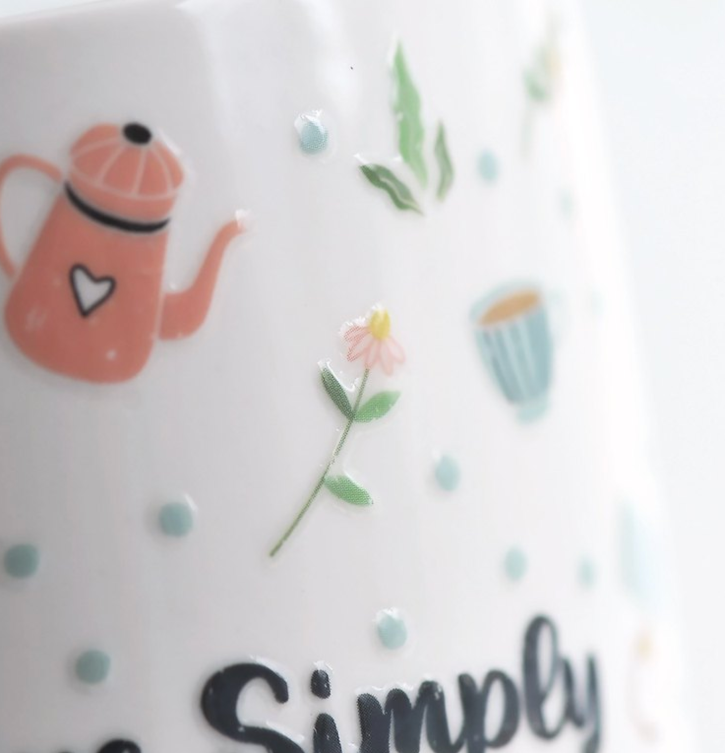 MU Crystal Rub-On Sticker 009 Simple Living - Smidapaper Ikigai Shop