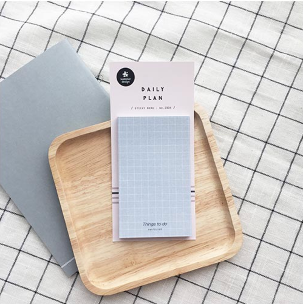 Suatelier Daily Plan Sticky Notes 04 - Smidapaper Ikigai Shop