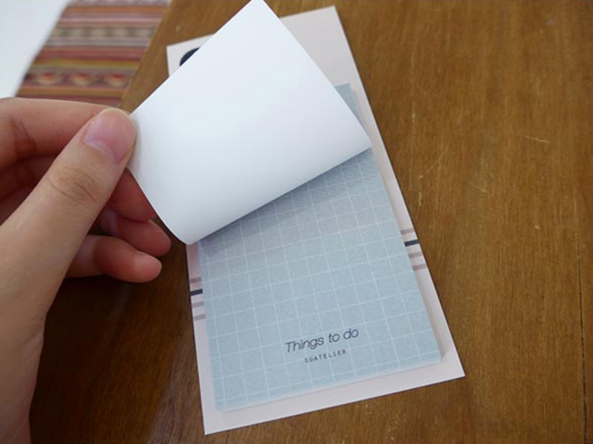 Suatelier Daily Plan Sticky Notes 04 - Smidapaper Ikigai Shop