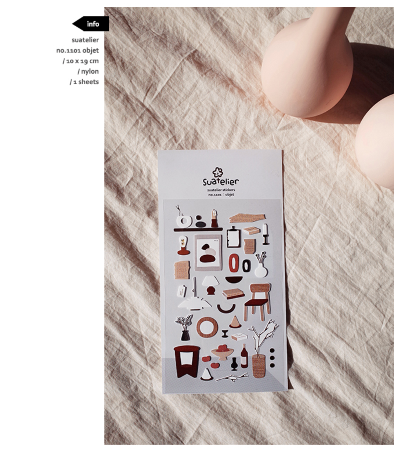 Suatelier - Stickers - Objet - Smidapaper Ikigai Shop