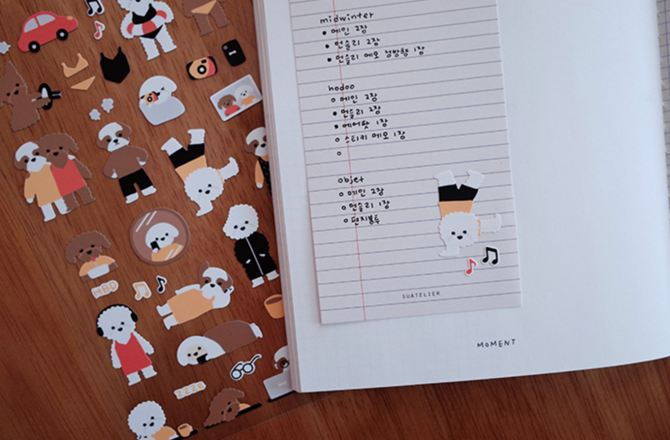 Suatelier - Stickers - Hodoo - Smidapaper Ikigai Shop