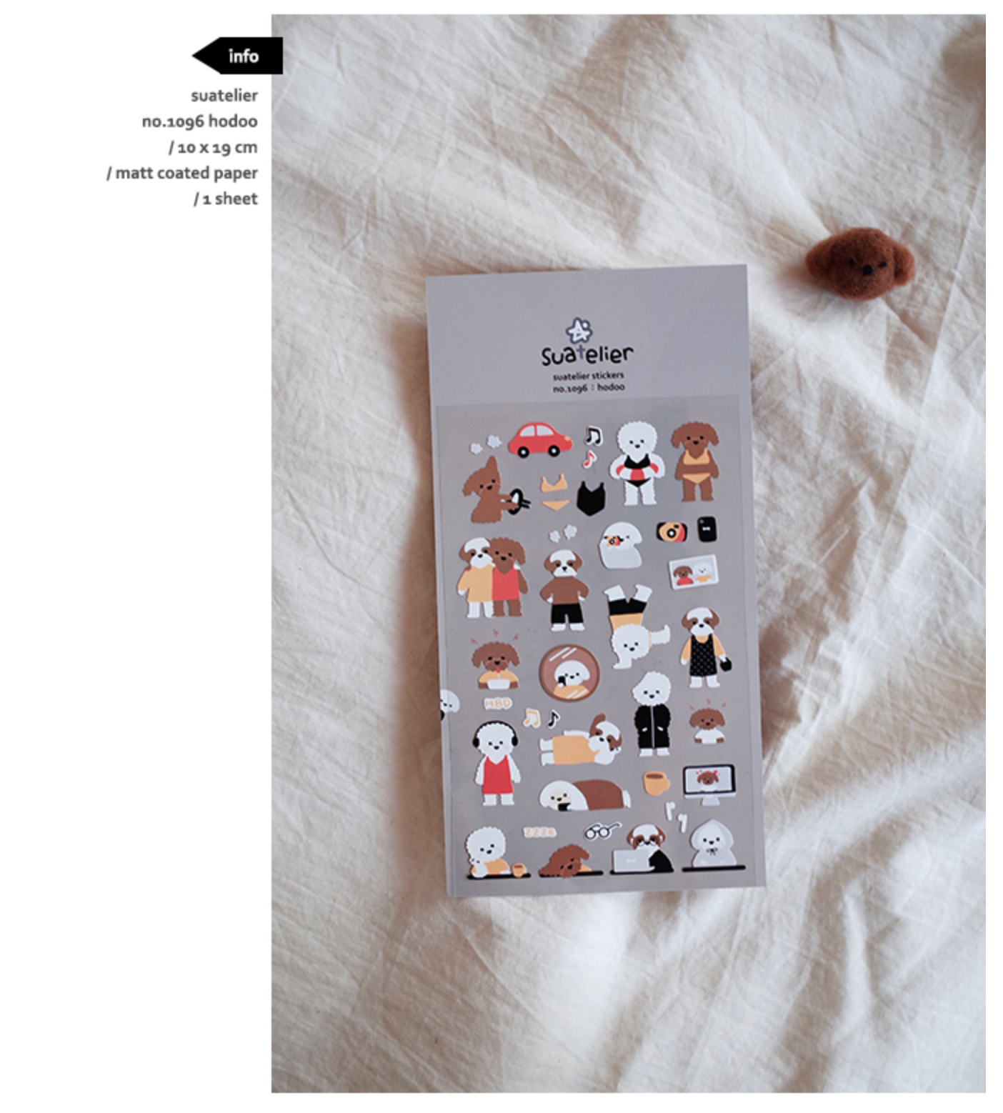 Suatelier - Stickers - Hodoo - Smidapaper Ikigai Shop