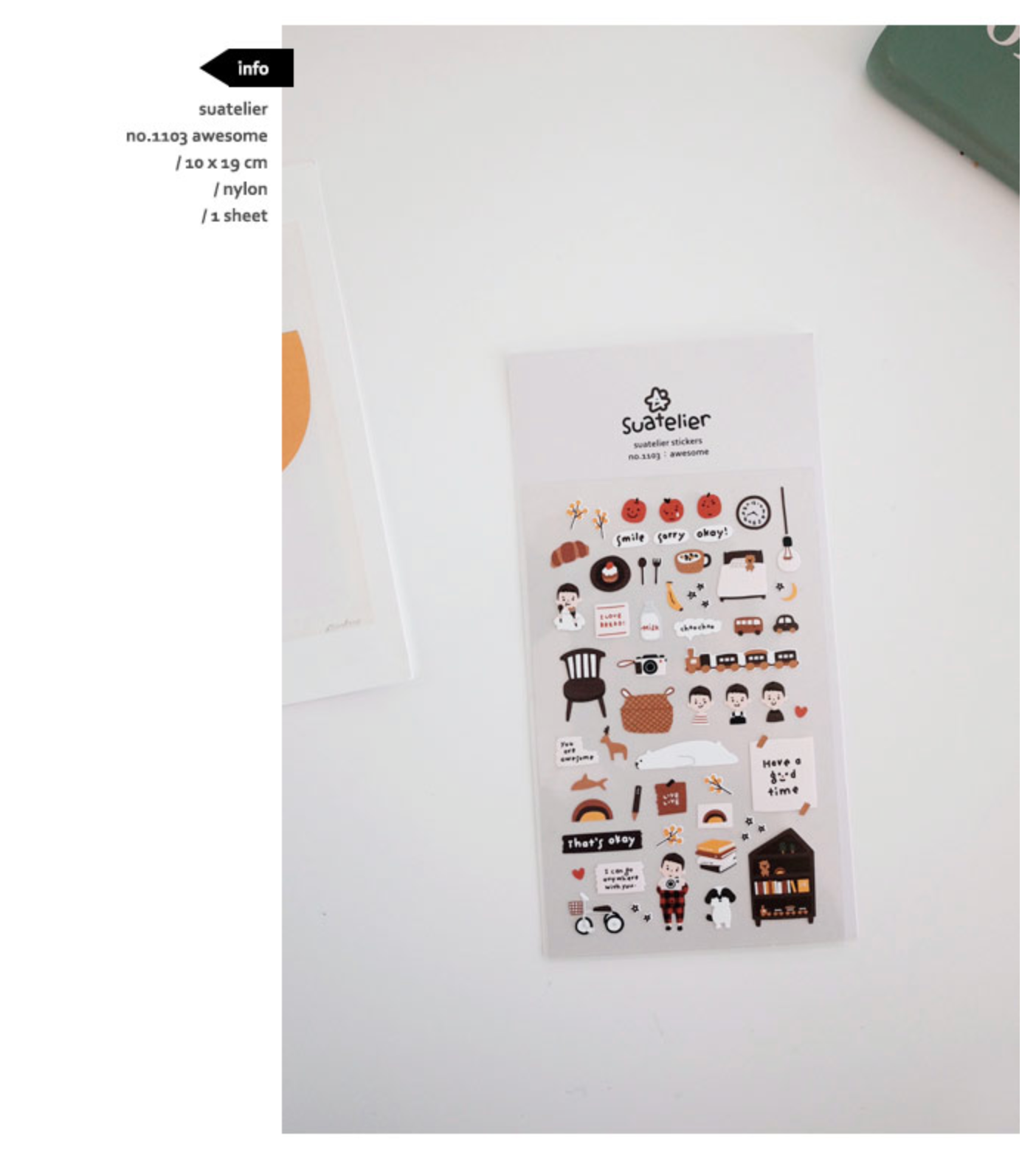 Suatelier - Stickers - Awesome - Smidapaper Ikigai Shop