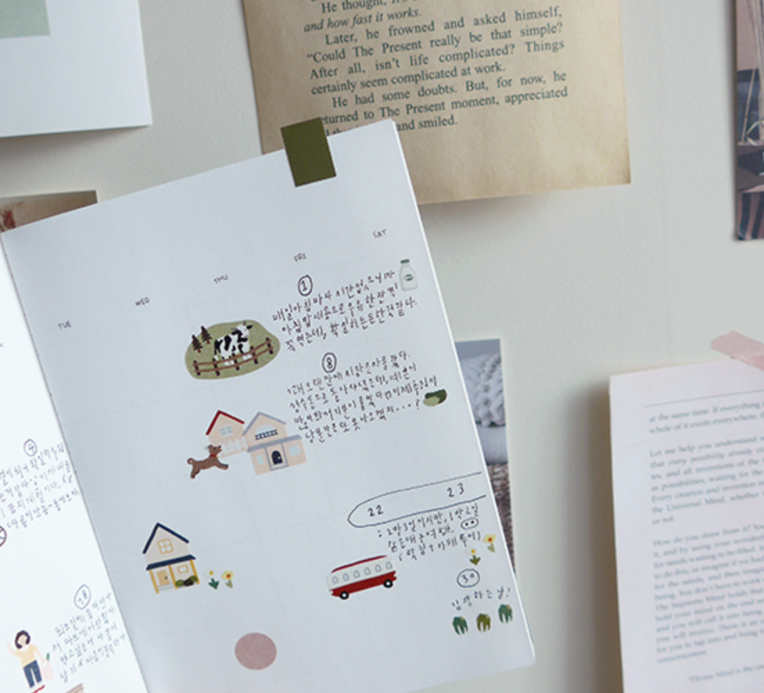 Suatelier - Stickers - Village - Smidapaper Ikigai Shop