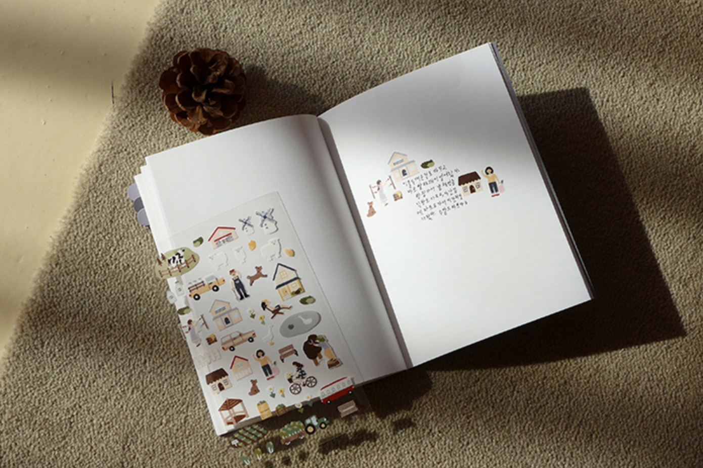 Suatelier - Stickers - Village - Smidapaper Ikigai Shop
