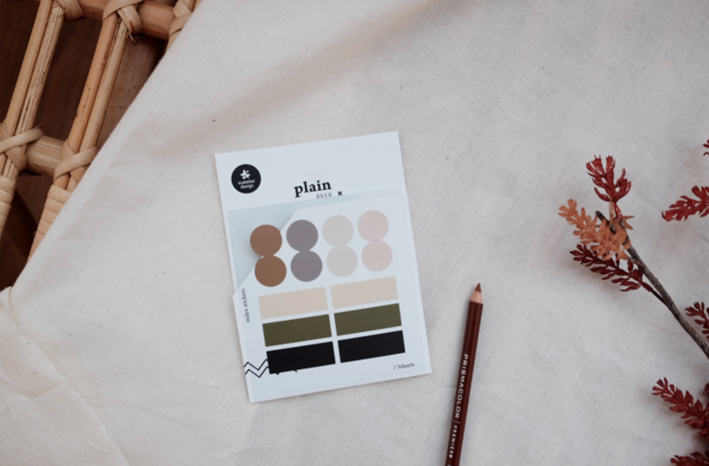 Suatelier Plain Deco x 43 - Smidapaper Ikigai Shop