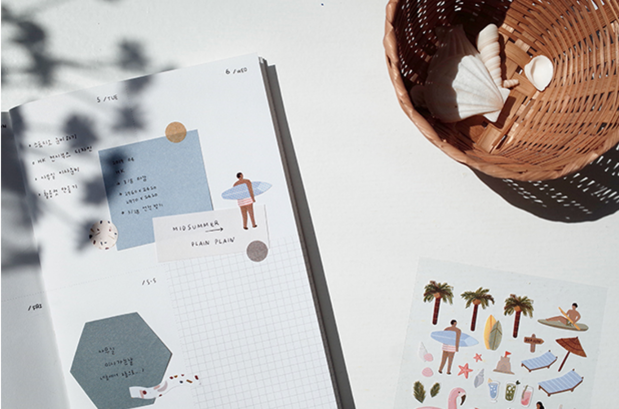 Suatelier - Stickers - Midsummer - Smidapaper Ikigai Shop
