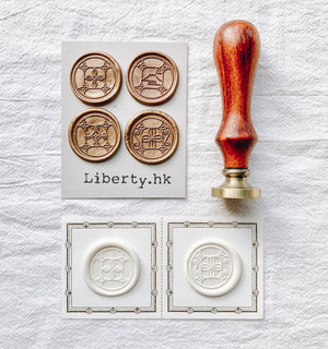 Liberty Taiwan Window Wax Seal (4 designs, sold individually) - Smidapaper Ikigai Shop
