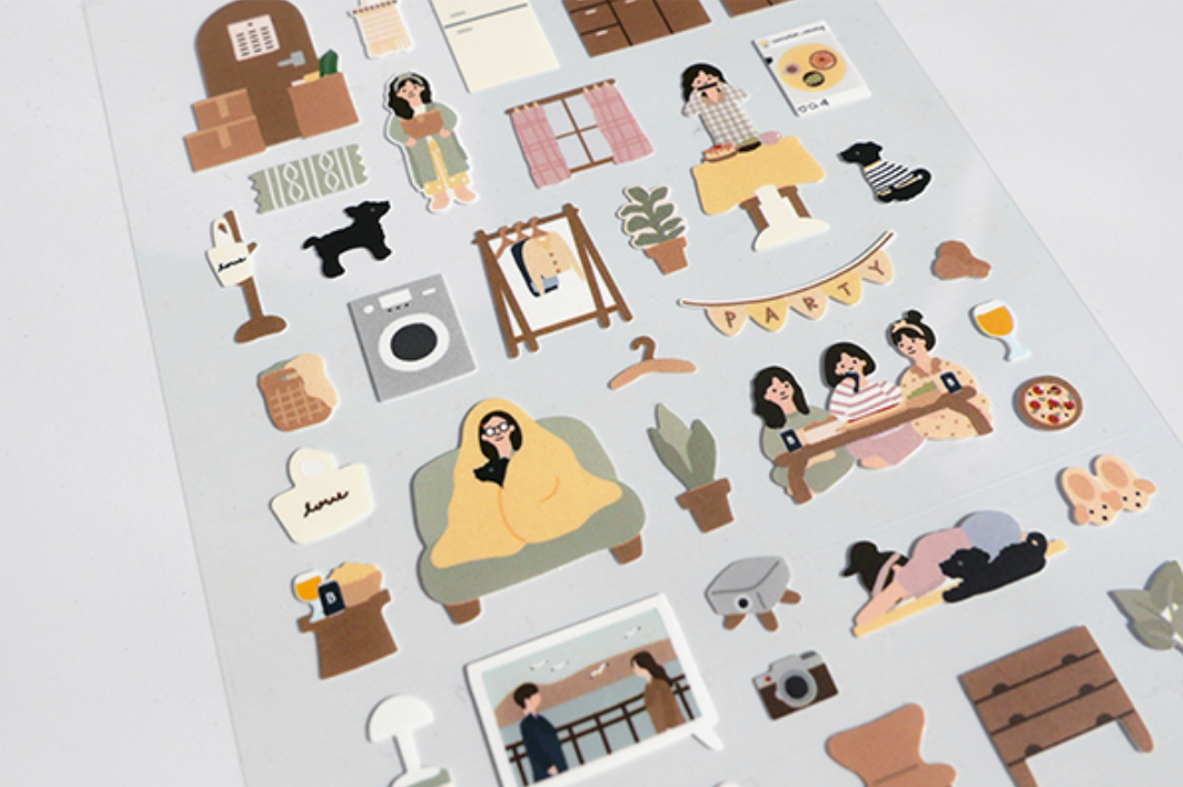 Suatelier - Stickers - vlog_home - Smidapaper Ikigai Shop