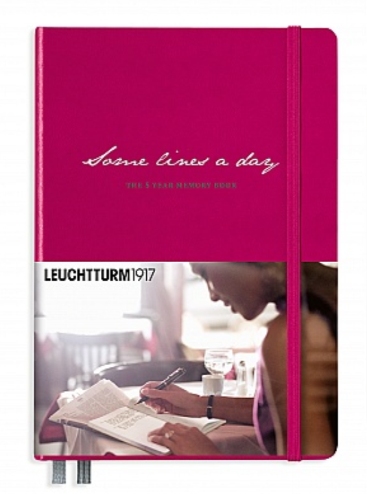 Leuchtturm1917 - A5 Some Lines A Day (5 Year Memory Notebook) - Smidapaper Ikigai Shop
