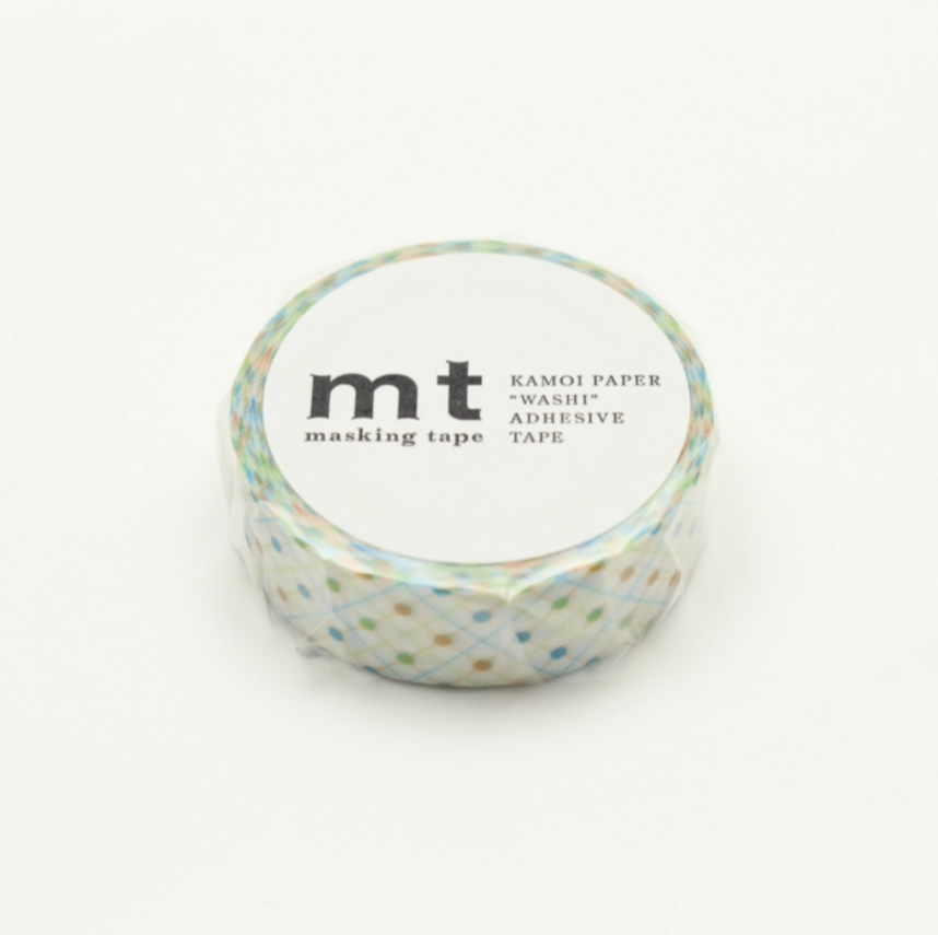 MT Washi Tape - Hasen Dot Green MT01D338 - Smidapaper Ikigai Shop